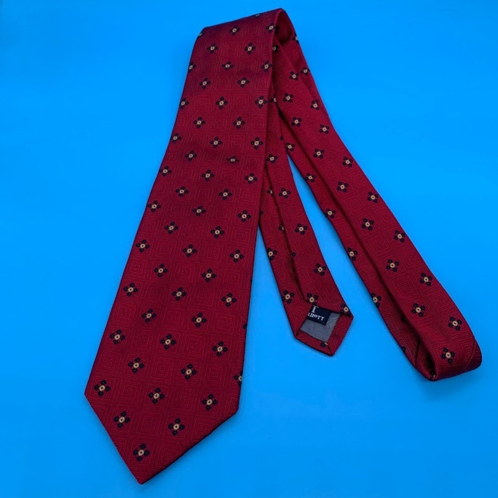 Robert Talbott Best of Class Geometric Print Silk Men's Classic Neck Tie